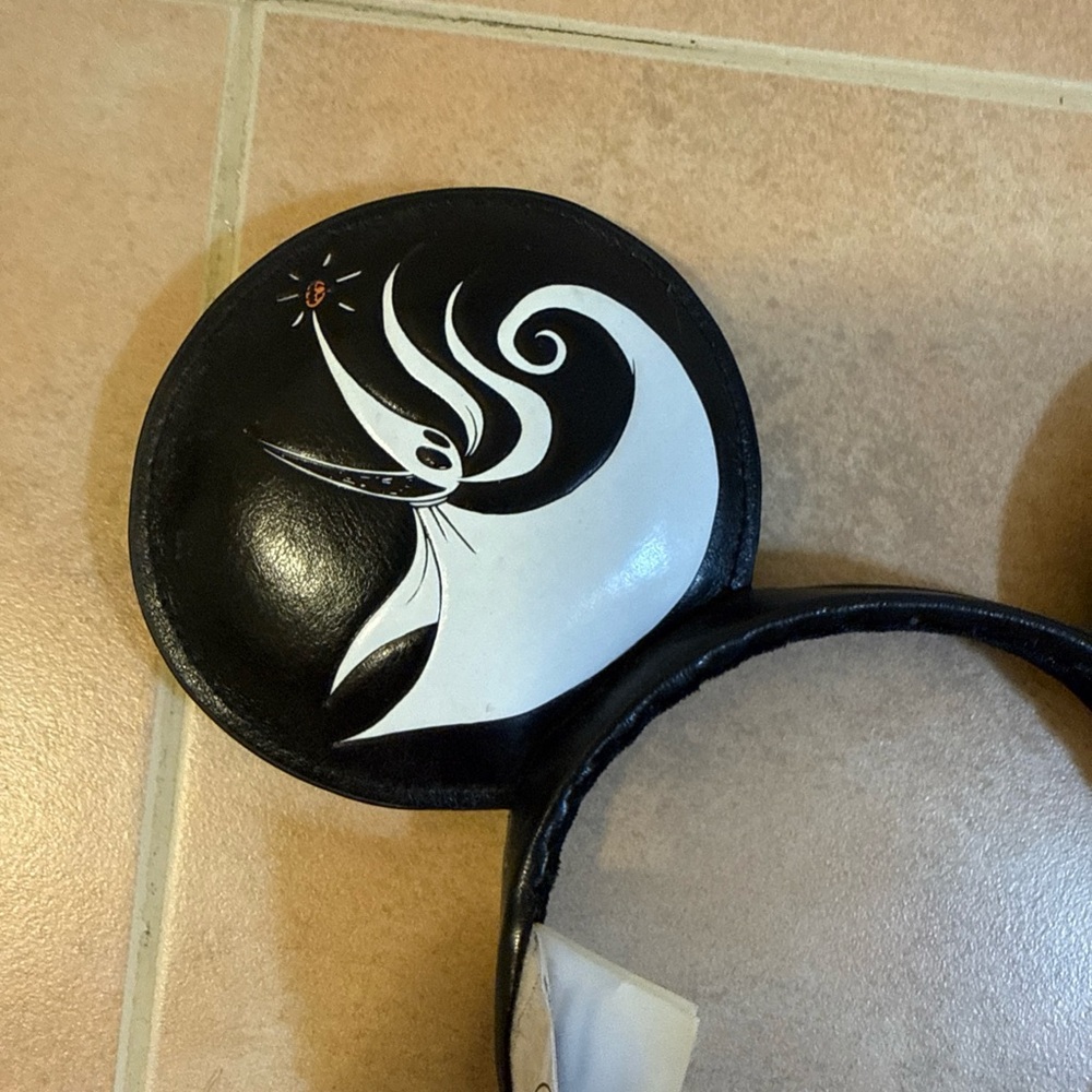 Disney Black and White Jack Skellington, Oogie boogie.zero ears headband - Picture 5 of 8